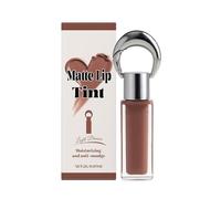 Shiny Lip Gloss, Volumising Highly Pigmented, Tinted Lip Gloss with Key Ring Design - for Women and Girls, Teenagers, Family, Cosmetics, Makeup, Beauty Accessories