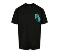 Shiny logo T-shirt Urban Classics Noir XS