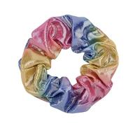 Shiny Metallic Scrunchies for Girls, 16Pieces Hair scrunchies for Women Elastics Ponytail Holder Hair bands Teenage Girls Hair Accessories Gift (Colour 10,16)