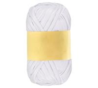 Shiny Metallic Yarn Knitting Yarn 100g Crochet Fabric Tshirt Yarn Chunky Crochet Yarn Polyester Yarn for Crochet Bag, Baskets, Rugs, DIY, Crafts