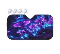 Shiny Mushroom Windshield Sunshade for Car,Sun Protection and Insulation, Automotive Accessories
