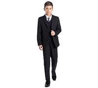 Shiny Penny Black Suit for Boys - Black - 10 Years