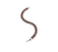 Shiny Rhinestone Classic Tennis Bracelet Multicolor Fashion Bracelet for Women, One Size, Zinc, no gemstone