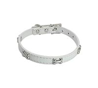 Shiny Rhinestone Pet Collars for Dogs Jewelry Style Dog Chains Stylish Accessories for Small and Medium Breeds Trendy Bling Pet Fashion (H, M)