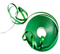 Shiny Ribbon 5mm 50 Mtr Green Ribbon Thin Curling String for Balloons Metallic Ribbons for Gift Wrapping Crafting Art Crafts Flower Bouquets Sewing