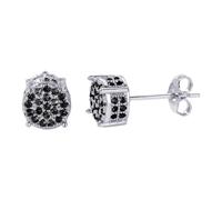 Shiny Round Cubic Zirconia Earrings Exquisite and Beautiful Accessories that will suit everyone and add charm. Kingdom Hearts Earrings, one size, Zinc alloy, No Gemstone