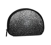 Shiny Silver Glitter Coin Purse Shell Mini Pouch Wallet Change Bag for Women Girls Kids