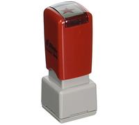 Shiny Star Square Stock Stamp, Red (HS007)