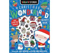 Shiny Stickers Christmas Wonderland - Christmas Activity Book