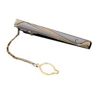 Shiny Tie Clip - Elegant Metal Clasp for Regular Ties | Gentlemen Suit Accessories for Boyfriend Boyfriend Dad Men on Corporate Presentations, Ceremonies, Special Dates, Consulte la descripción