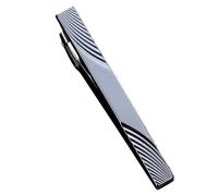 Shiny Tie Clip - Elegant Metal Clasp for Regular Ties | Gentlemen Suit Accessories for Boyfriend Boyfriend Dad Men on Corporate Presentations, Ceremonies, Special Dates, Consulte la descripción