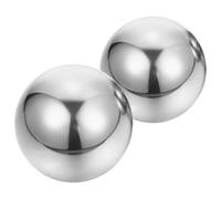 SHINYPASING 1 Pair Stainless Steel Baoding Massage for Hand Exercise and Muscle Therapy, Resistant to Deformation and Easy to Use, for Relaxation During Business Trips and Travel