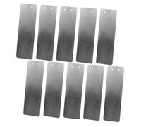 SHINYPASING 10pcs Aluminum Plant Labels Metal Plant Identification Tags for Flowers and Vegetables, UV Resistant and Easy to Write, for Home Gardens and Outdoor Gardening