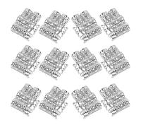 SHINYPASING 120pcs Dreadlocks Hair Ring Metal Braid Hair Jewelry for Braids Styling Accessories for Women Men Charms for Braiding