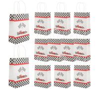 SHINYPASING 12pcs Paper Bag Multifunctional Bags Medium Size Storage Pouches for Holding Small Items and Candies Assorted Color Stylish Large Capacity for Mother's Day