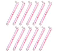 SHINYPASING 12pcs Perm Rods Curling Perm Rod Hair Curling Tools Simple Delicate Compact Design Light Weight Easy to Use for Home and Travel Use
