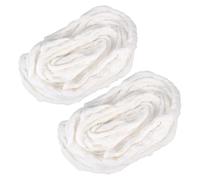 SHINYPASING 2 Bags Cotton Beauty Coil Roll for Makeup and Skin Care Lightweight for Hairdressing Perms and Nail Art Soft White for Professional Use