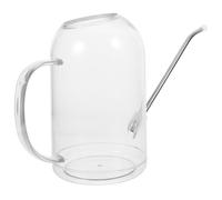 SHINYPASING 2l Indoor Garden Watering Can with Long Spout for Precision Watering, Made of Sturdy Abs and Stainless Steel, for Houseplants and Indoor Gardening