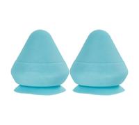 SHINYPASING 2pcs Cone Shaped Massage Balls for Hand Therapy and Deep Tissue Muscle Relief with Suction Design, Suitable for Travel and Home Use on Soles of The Feet and Back