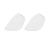 SHINYPASING 2pcs Frosted Horseshoe Lamp Shade Replacement Plastic Cover for Table Lamps Easy Installation and Eye Protection, Suitable for Home and Hotel Use