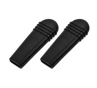 SHINYPASING 2pcs Wheelchair Brake Handle Covers Brake Handle Sleeves PVC Material User-Friendly Design Improved Experience Black Wheelchair Accessory
