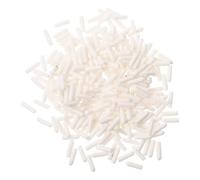 SHINYPASING 300pcs Plastic Protective Caps for Clothes Hangers White Hanging Hook Tip Covers with Thread Protectors for Convenient Storage and Protection