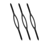 SHINYPASING 3pcs Adjustable Silicone Goggle Straps for Swimming and Diving, Elastic Replacement Bands Compatible with Swim Goggles, Sturdy Accessories for Secure Fit in Water Sports