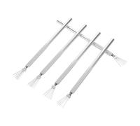 SHINYPASING 5pcs Stainless Steel Nail Art Pens for Professional and Beginner Use, Featuring Seven Needles, Easy to Use with Consistent Results, for Nail Art Projects and Detailed Gel Liner