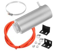 SHINYPASING 800ml Radiator Coolant Tank for Car Engine with Aluminum and Plastic Construction, Tight Closed Cap, Easy to Install Overflow Reservoir Tank for Automotive Cooling System