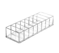 SHINYPASING Acrylic Multi-grid Pressed Powder Display Box for Cosmetics Storage with Fast Item Finding and Not Easy to Break Features, Suitable for Store Counter Or Dressing Table Organiser