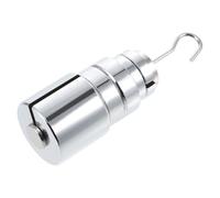 SHINYPASING Balancing Iron Slotted Mass Set 200g 50g 20g 10g with Hanger for Physics Teaching and Laboratory Experiments