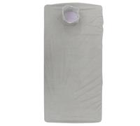 SHINYPASING Beauty Bed Cover Massage Bed Cover with Face Hole Elastic Band Stretchy Oil-Proof Polyester for Beauty Salon Spa Grey