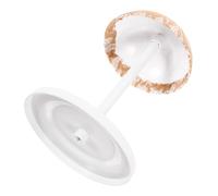SHINYPASING Beige Wig Making Kit with Plastic Lace Wig Mannequin Head and Nonslip Base Stand Holder for Hairpiece Storage and Styling at Home Or Salon
