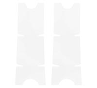 SHINYPASING Bike Crank Arm Protectors 2 Sheets with Easy Self-adhesive Installation Tpu and Impact Resistance for Road Bike and Chainring