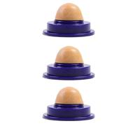 SHINYPASING Catnip Lick Ball 3-Pack Cat Bite Balls with Nutritional Paste and Mint Material for Teeth Cleaning and Hairball Control
