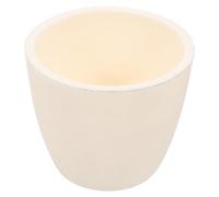 SHINYPASING Ceramic Casting Crucible 10ml Lab Crucible Bowl High Wear Resistance Materials Science Laboratory Use Melting Casting