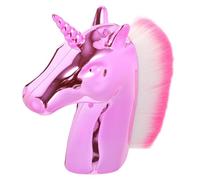 SHINYPASING Creative Cartoon Shape Professional Makeup Brush Powder Foundation Cosmetics Brush with Plastic Handle for Women Ladies Daily and Professional Use Long Time Application