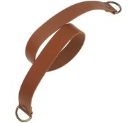 SHINYPASING Curtain Holder Curtain Tie Back Pu Leather Alloy Multi-functional Wear-resistant Stylish Contemporary Home for Bedroom Living Room