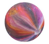 SHINYPASING Decorative Plastic Floor Lamp Shade Replacement Sphere Design, Resistant to Deformation, Suitable for Living Rooms and Studies, Advanced 3D Printing Technology, Stylish Globe Ball