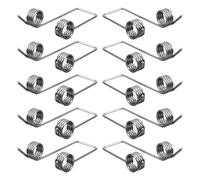 SHINYPASING Garbage Can Torsional Spring 6 Pcs Wire Replacement Springs for Flip-Top Trash Bin and Household Waste Container Lid Repair