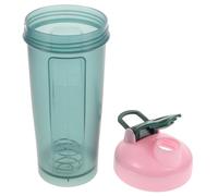 SHINYPASING Gym Bottle 700ml Shake Bottle Green Pp Easy to Clean Innovative Shaker Mechanism for Workout and Protein Mixes
