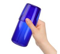 SHINYPASING High Borosilicate Glass Blue Water Bottle and Cup Set with Large Capacity Suitable for Poolside Picnics and Casual Gatherings