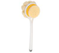 SHINYPASING Long Handled Shower Bath Ball Body Scrubber with Net-Shaped Pbt and Pp Material for Comfortable Shower and Massaging, Bathroom Accessory with Hanging Hole Design