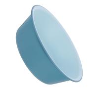 SHINYPASING Plastic Wash Basin Blue White Versatile Use Space-Saving Stylish Design Laundry Public Facilities Foot Bath Bowl for Face Cleansing and Vegetable Washing