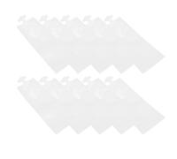 SHINYPASING Portable Lotion Bags 5ml White Aluminum Composite Material Disposable Storage Sample Bags with Suction Mouth Convenient to Carry for Family Use and Can Be Stored in Backpacks