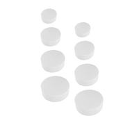 SHINYPASING round Foam Cake Dummies Suitable for Beginners and Families Cake Decorating Models 8pcs Lightweight Portable for Manual Homework and Dessert Making Practice