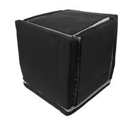 SHINYPASING Sound Deadening Box for Booster Water Pumps 11" X 9.8" with Mechanical Vibration Isolation and Noise Reduction Barrier Black Sponge Acoustic Cover
