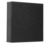 SHINYPASING Subwoofer Isolation Pads 20cm X 20cm X 4.5cm Black Sound Dampening Mat for Drum Kit Speaker Noise Reduction and Vibration Absorption Pads for Home Studio and Treadmill