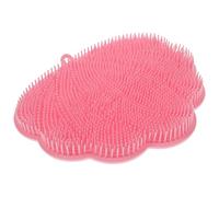 SHINYPASING Suction Cup Wall Back Scrubber Shower Wall Back Scrubber 11.79x10.02x1.18in Deeply Cleansing The Skin Powerful Suction Cups Suitable for Most People in Shower TPE Material Non-Slip