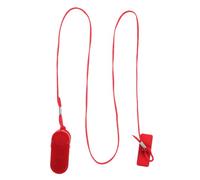 SHINYPASING Treadmill Magnet Safety Key Red Abs Magnet Clamps to Clothing Protects User from Injury Compatible with Running Machine Emergency Stop